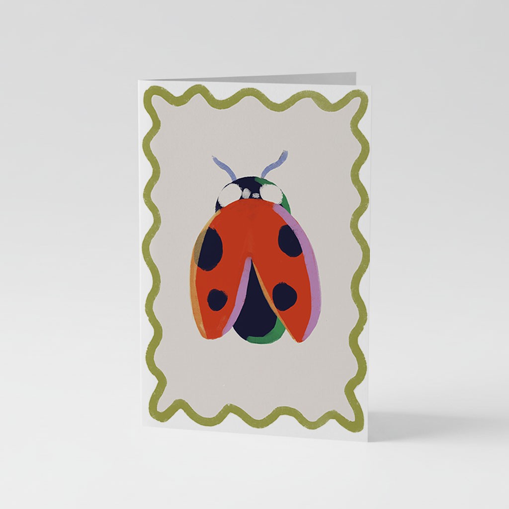 Ladybird Greetings Card