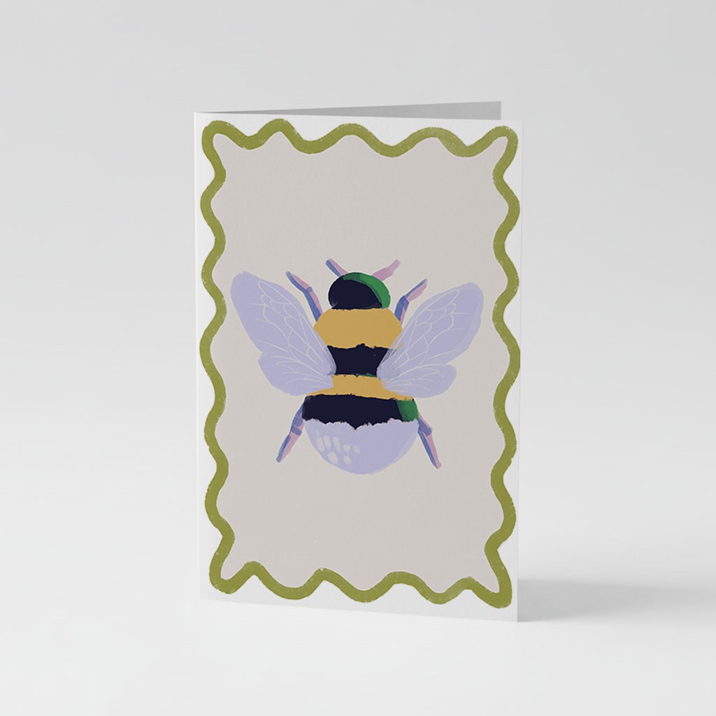 Bee Greetings Card