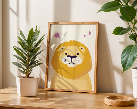 Lion Print